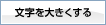 文字を大きくする