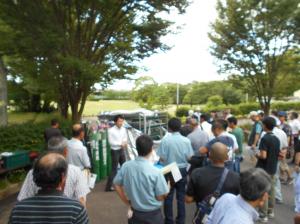 展示説明会の様子