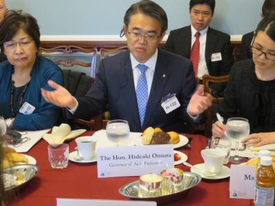 米国議会日本研究グループ主催朝食会2