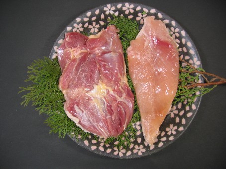 名古屋コーチンの肉の写真