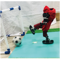 サッカーロボット体験
