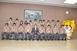 第42回技能五輪国際大会受賞者への愛知県知事表彰