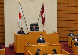 １２月定例県議会が開会しました