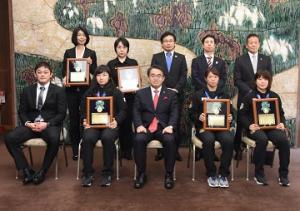 愛知県スポーツ顕彰表彰式