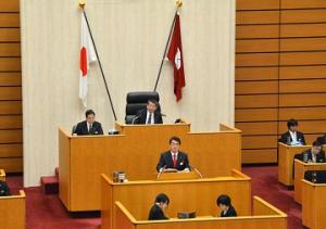 ２月定例県議会が開会しました