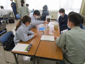 凝集沈殿及びろ過実験