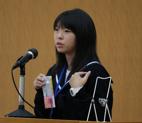 愛知県立安城高等学校　渡辺　稟惺さん写真