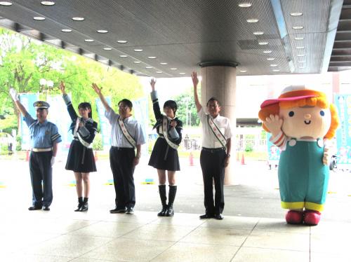 交通安全の呼び掛け