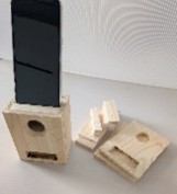 スマホ置きスピーカー