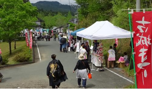 物産展の様子