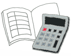 計算機のイラスト