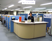 入り口からのようす