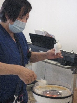 綿菓子作り1