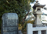 大脇神明社（常夜灯）