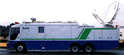 衛星通信車載局