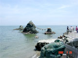 夫婦岩(三重県二見町)