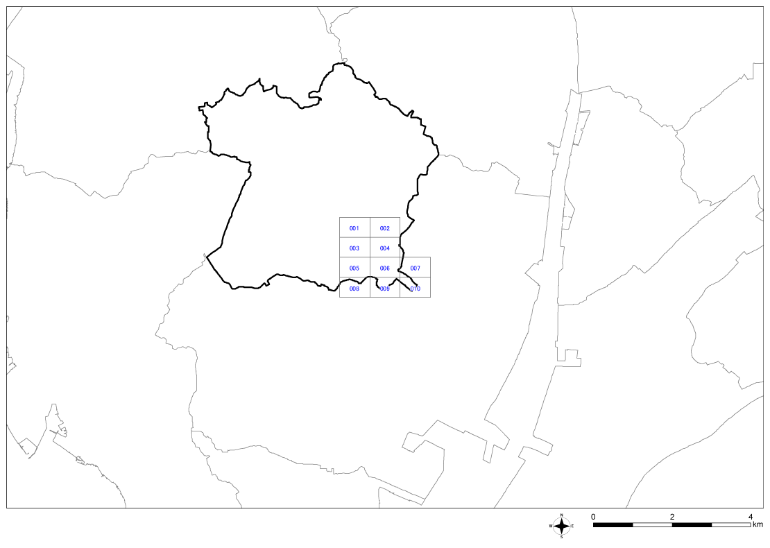 全体位置図（阿久比町）