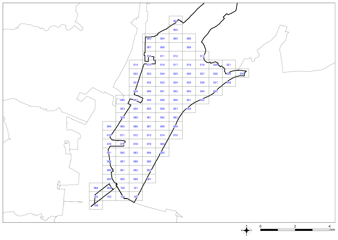 全体位置図（碧南市）