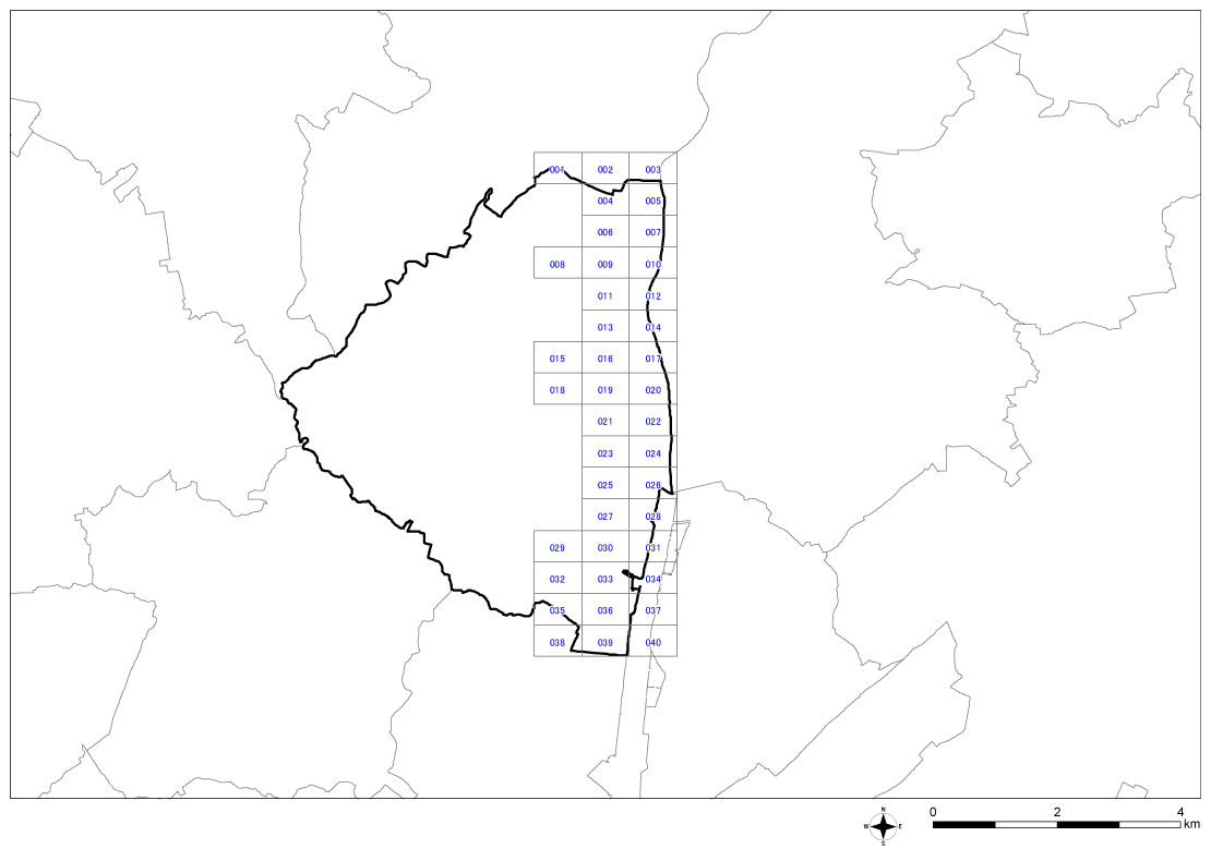 全体位置図（東浦町）