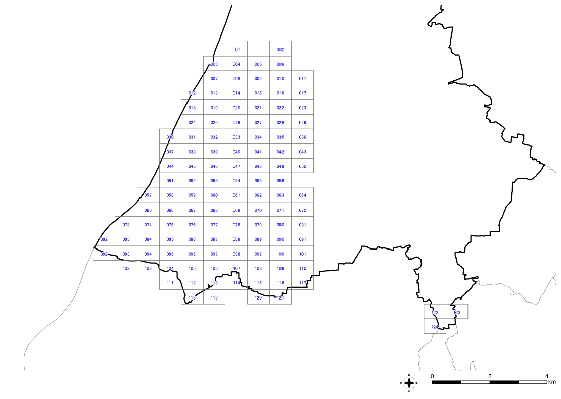 全体位置図（一宮市）