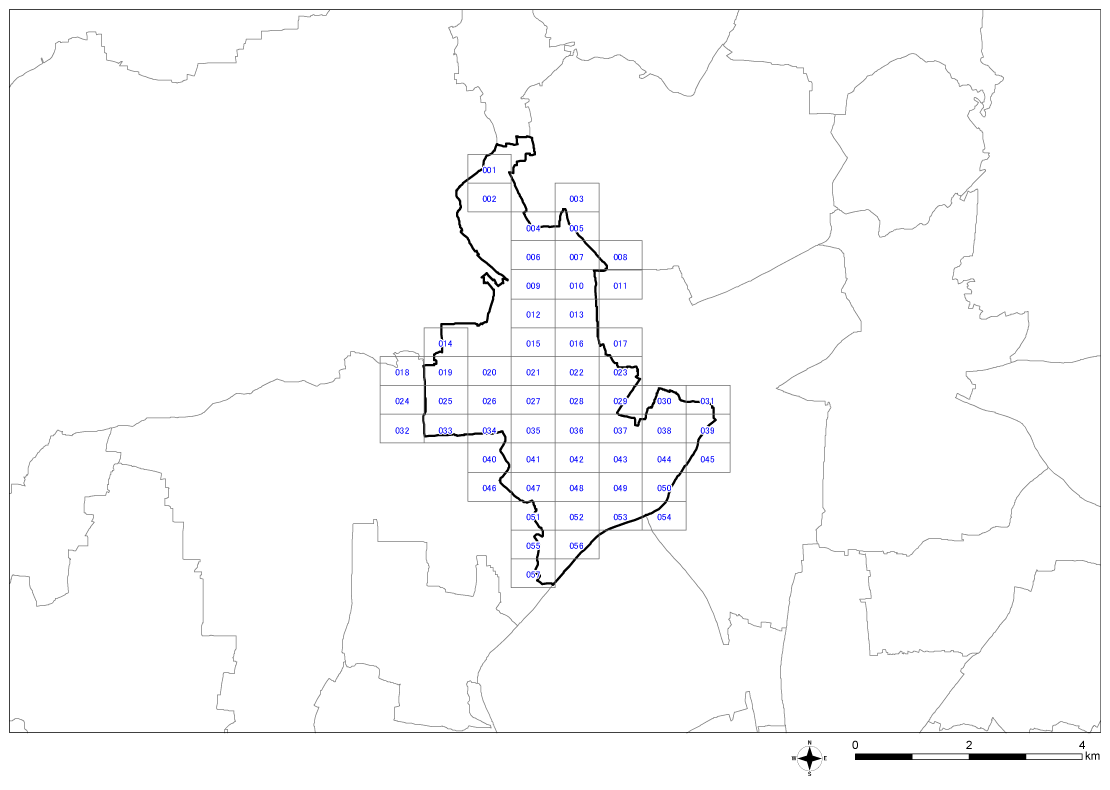 全体位置図（清須市）