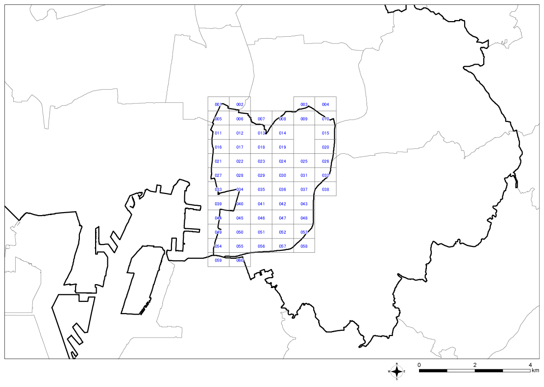 全体位置図（名古屋市南区）