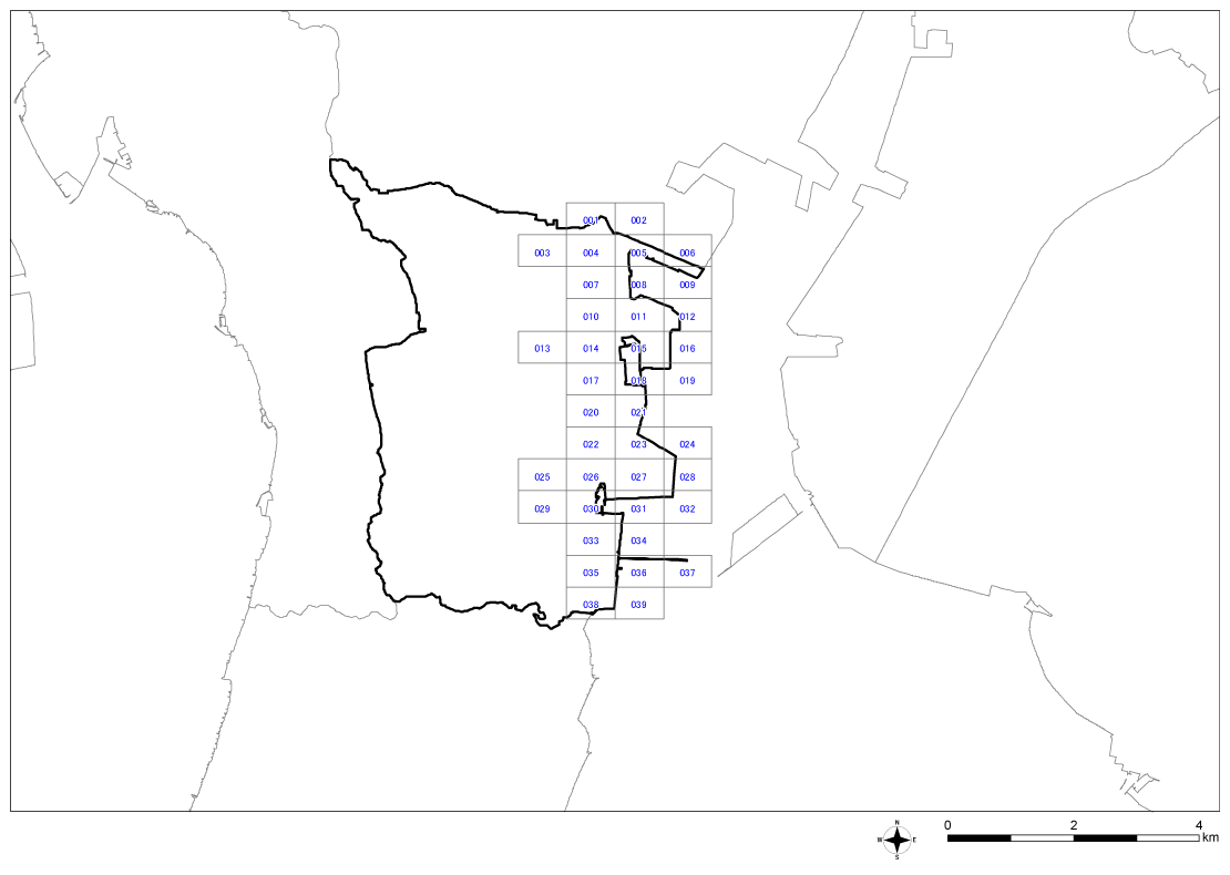 全体位置図（武豊町）