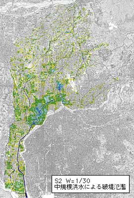 S2  W=1/30���K�͍^���ɂ��j��×�