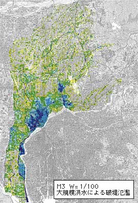 M3  W=1/100��K�͍^���ɂ��j��×�