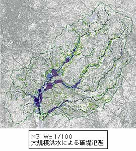 M3  W=1/100��K�͍^���ɂ��j��×�