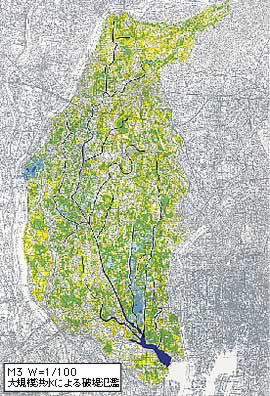 M3  W=1/100��K�͍^���ɂ��j��×�