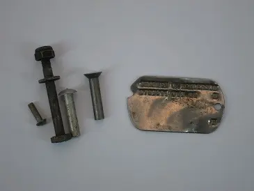 米軍兵士の認識票