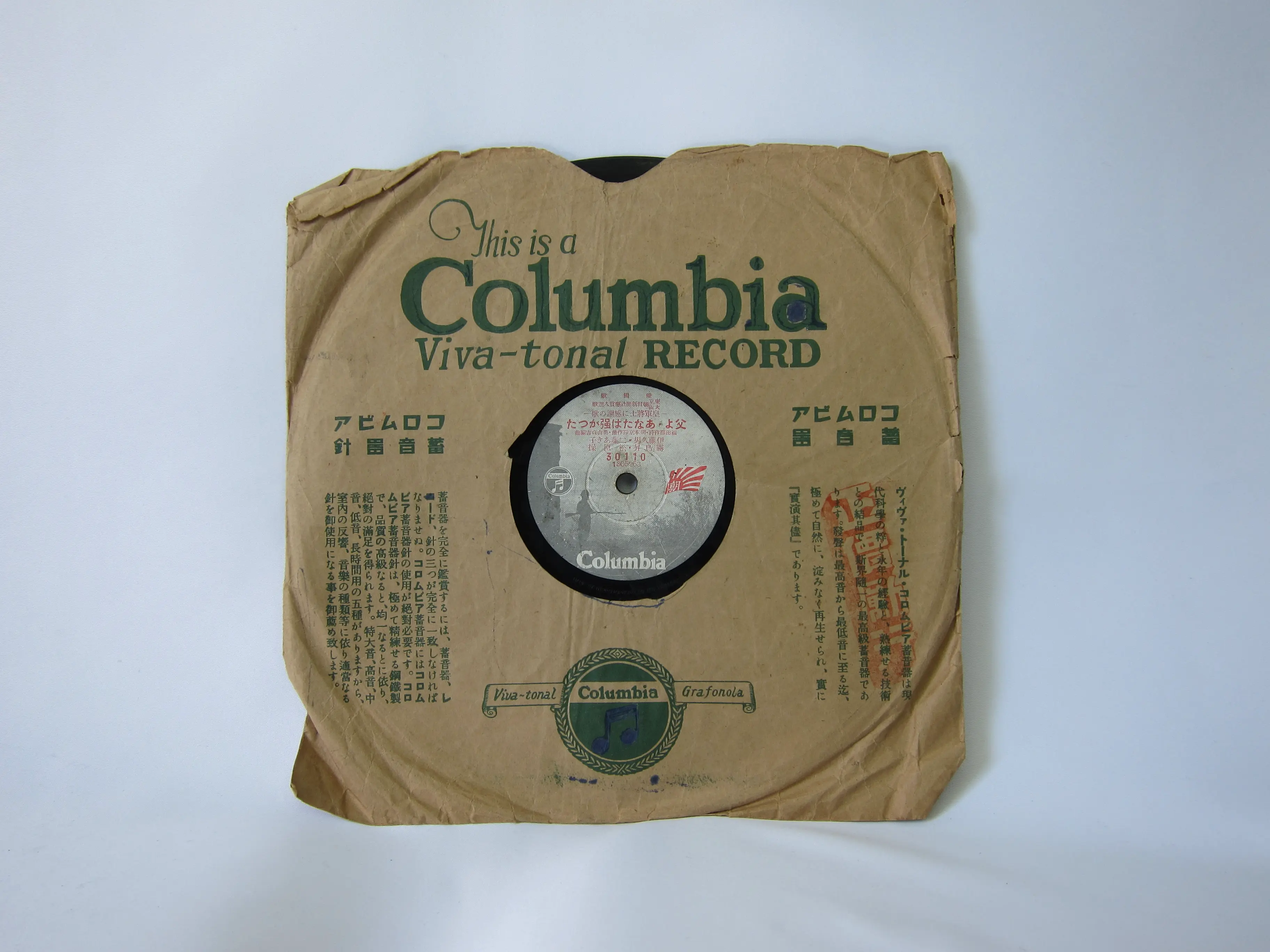 レコード「父よあなたは強かった」