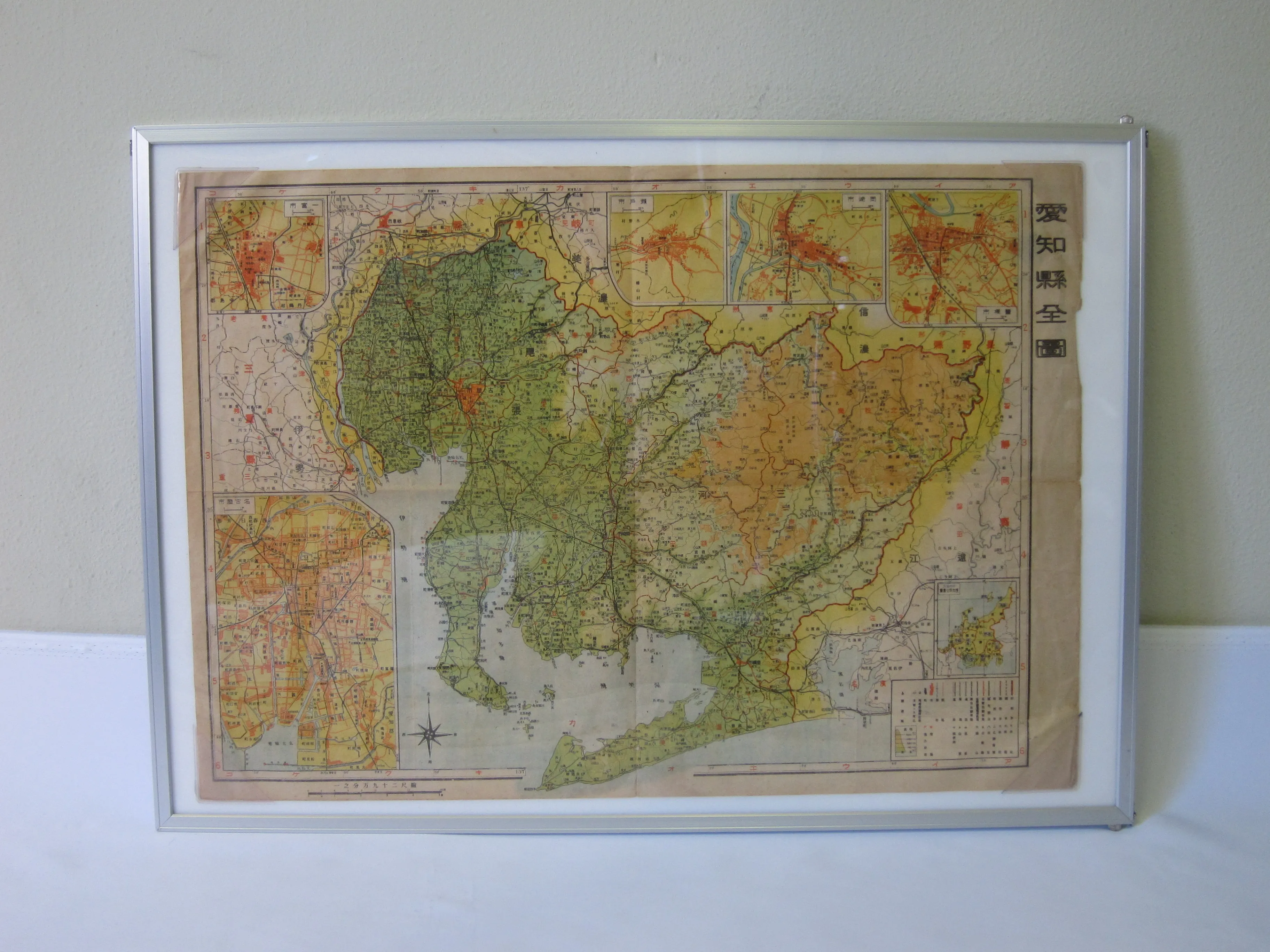 地図（愛知県全図）