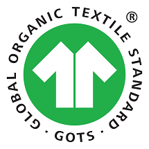 GOTS(ｵｰｶﾞﾆｯｸﾃｷｽﾀｲﾙ世界基準）のロゴ