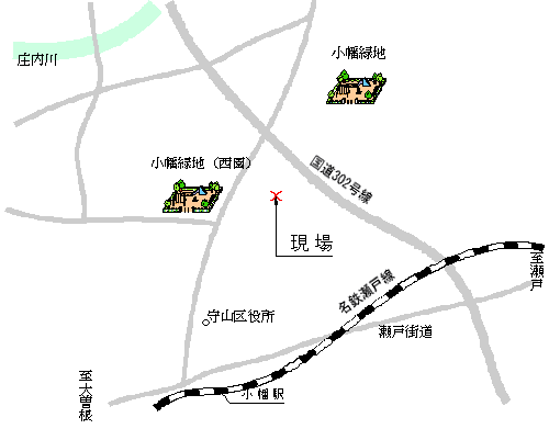 発生場所地図