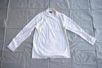 h29-14白色ハイネックシャツ