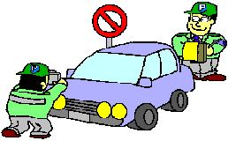 駐車監視イラスト