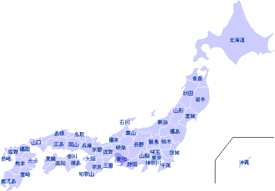 日本地図