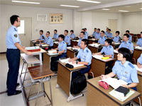 警察学校での授業風景