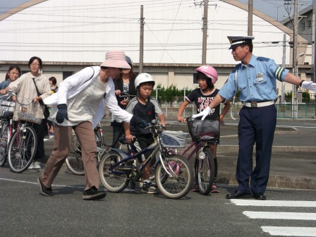 飛び出し注意！安全教室