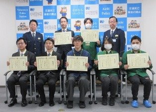 R80127　特殊詐欺被害を防止した方々に感謝状を贈呈