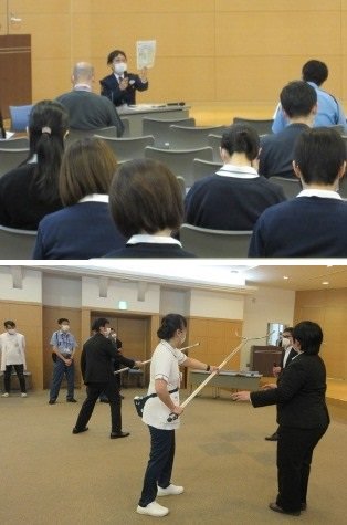 R80218総合病院での防犯講習