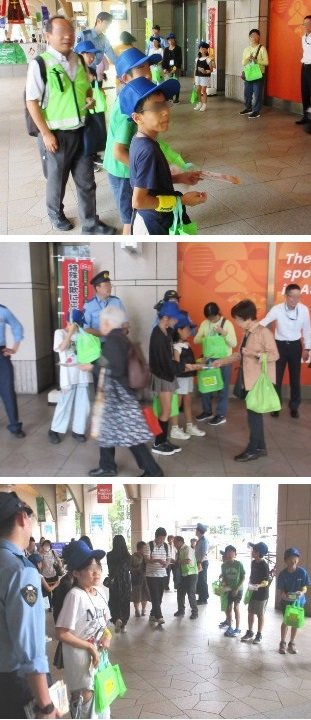 R81016 防犯少年団の特殊詐欺被害防止キャンペーン