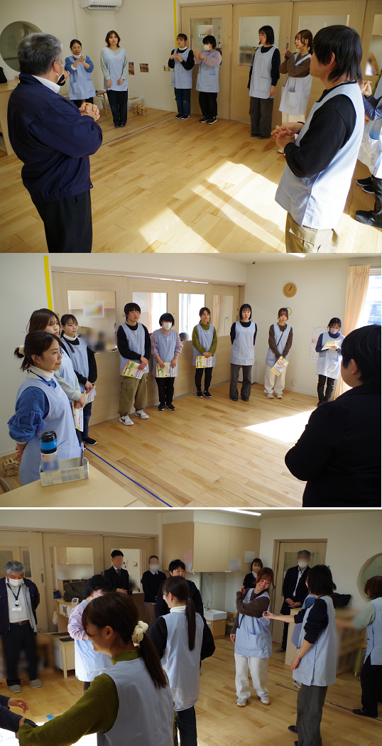 護身術訓練の状況