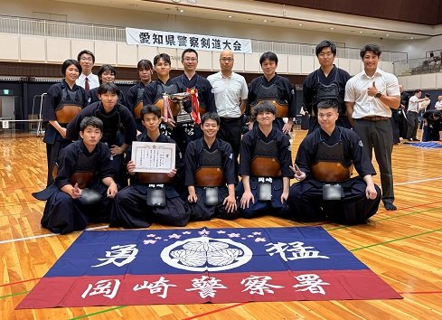 岡崎警察署の選手たち