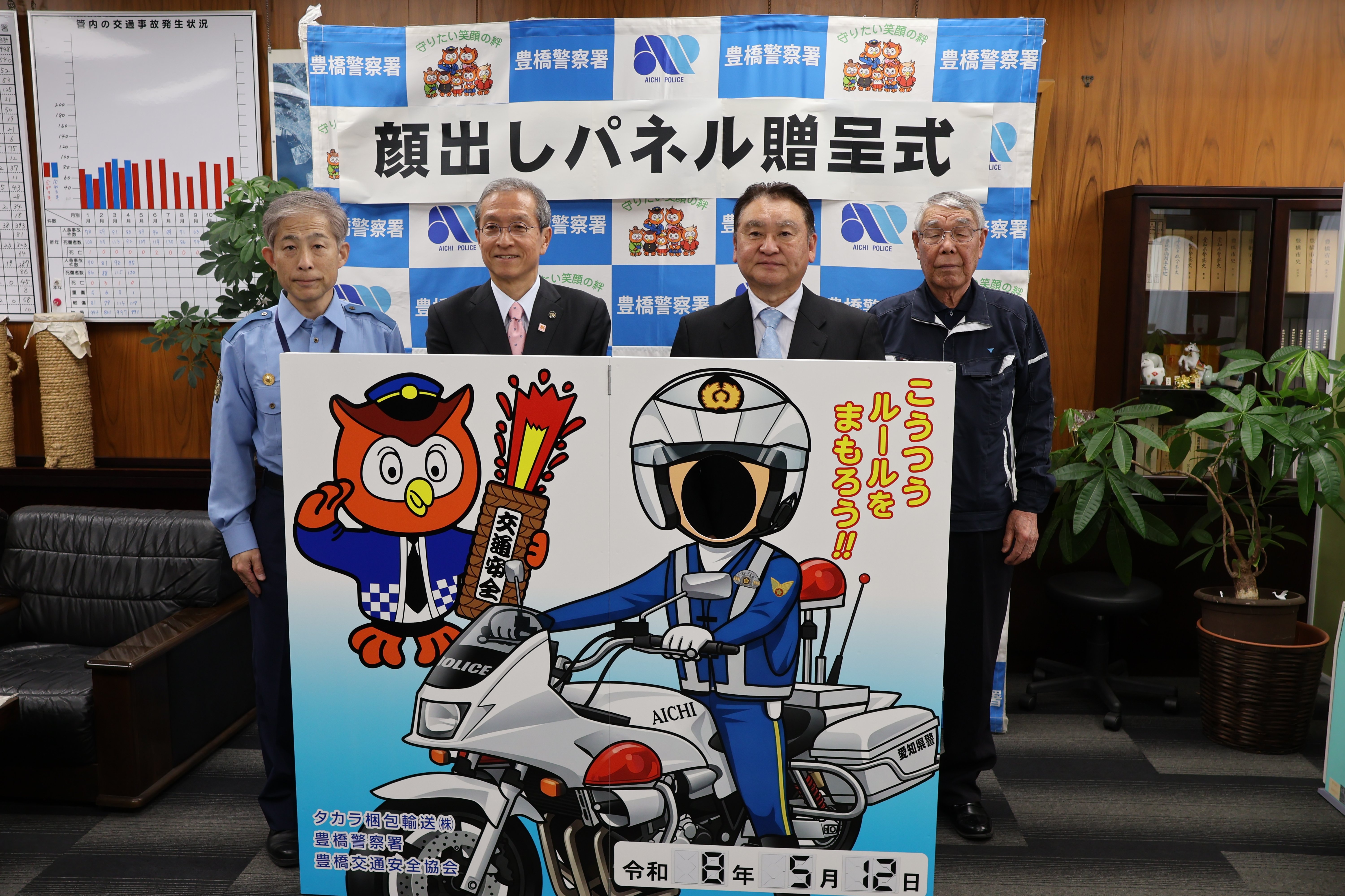 顔出しパネル