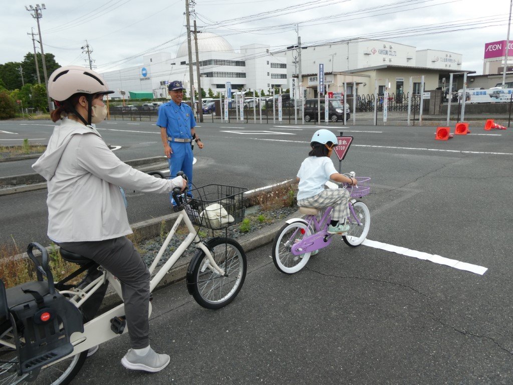 親子自転車教室