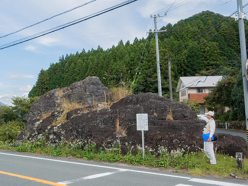 三河大石の松脂岩