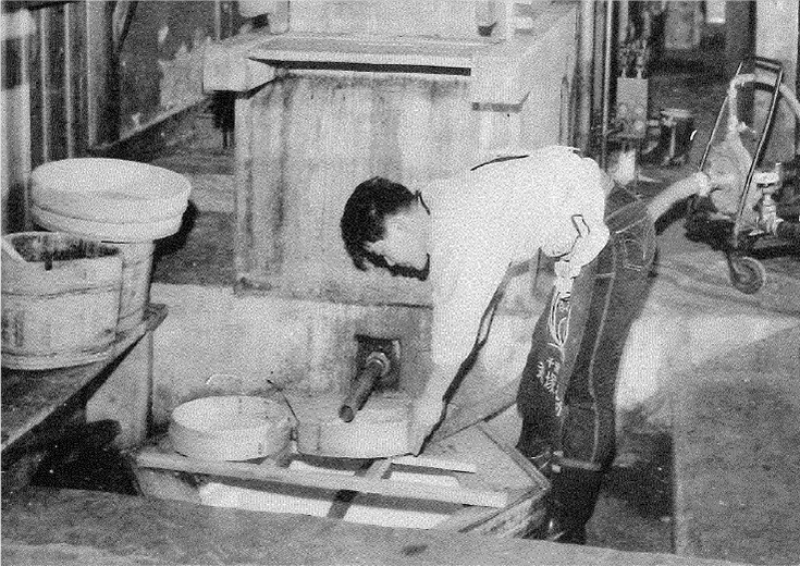 昭和37年頃の本社工場内部の写真４